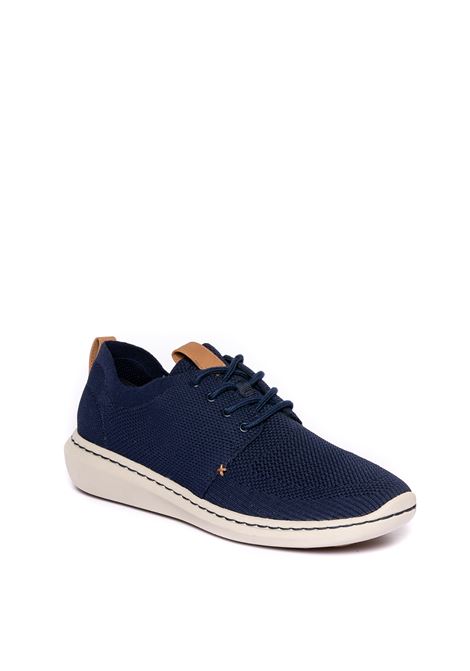 Sneaker step urban mix blu CLARKS ENGLAND | STEP URBANTESS-NAVY